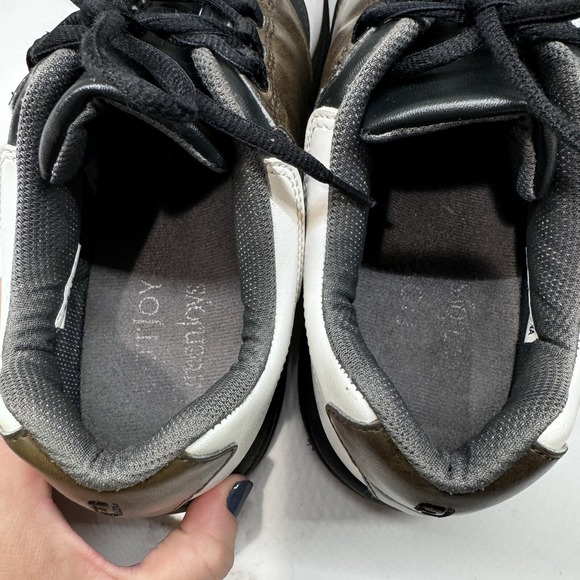 Footjoy Greenjoys Mens‎ 10.5 M Golf Shoes White Brown Saddle - Picture 11 of 15